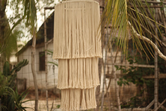 Macrame Long Lamp SAASIL