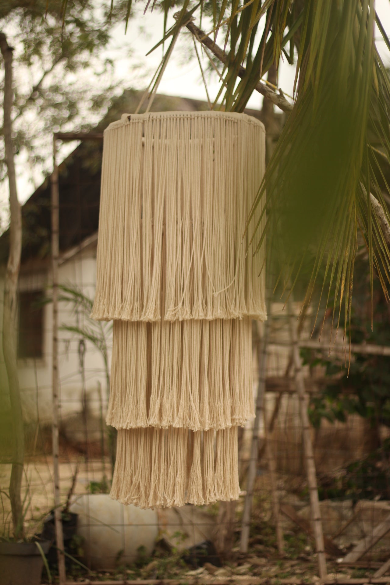 Macrame Long Lamp SAASIL