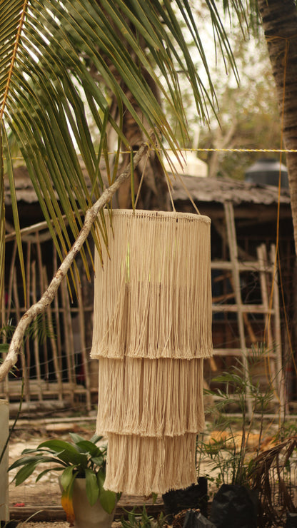 Macrame Long Lamp SAASIL