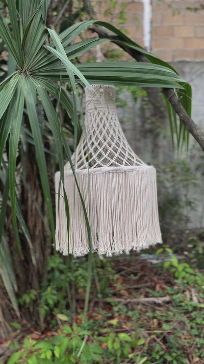 Macrame Lamp Shield SAK